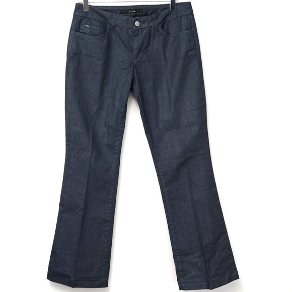 Joe's Jeans Denim - Joe's Jeans "The Honey" Bootcut Denim Shimmer Sparkle Dark Wash Blue Size 28